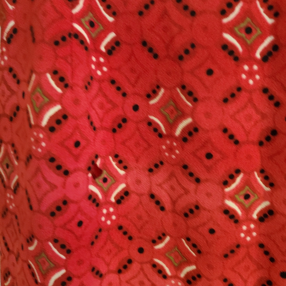 RED WRAP SKIRT S SMALL - Picture 8 of 8